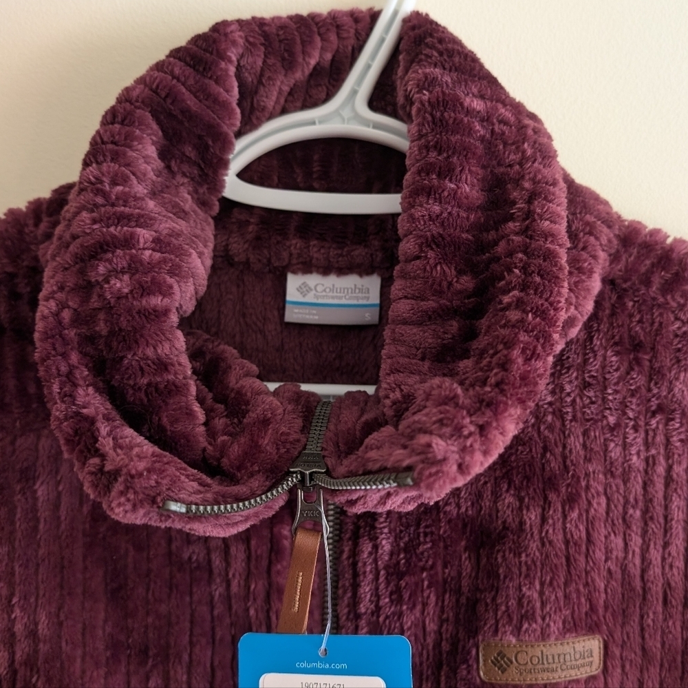 NWT🏷️ Columbia Fire Side Faux Shearling Long Jacket (Small) - Picture 3 of 14